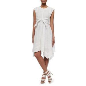 Rebecca Taylor Netted/Eyelet White Dress